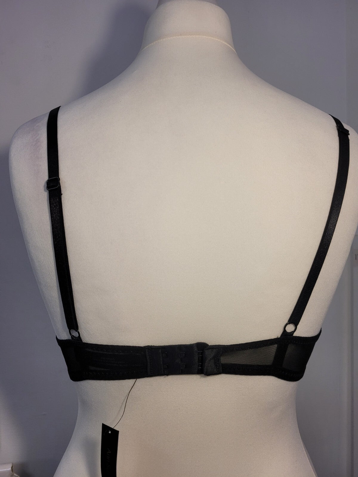 Bra 34C Burgundy/Black Padded Plunge Kylee GK456 by Ann Summers New with Tags