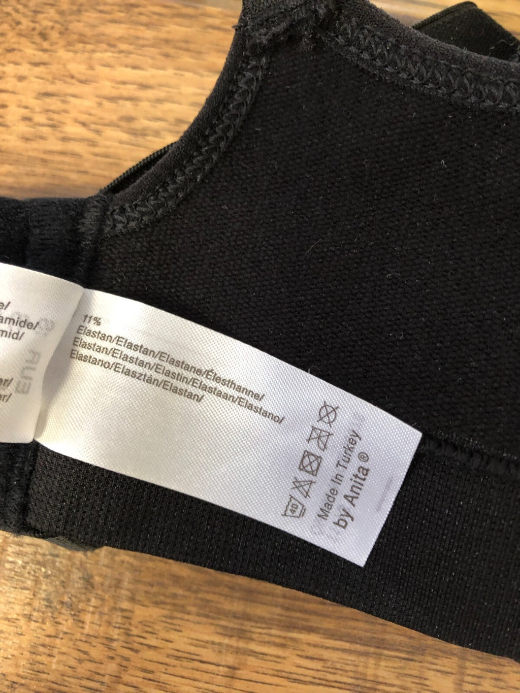 Anita Maternity Bra M Black/White Dot Non Wired Non Padded New Without Tags