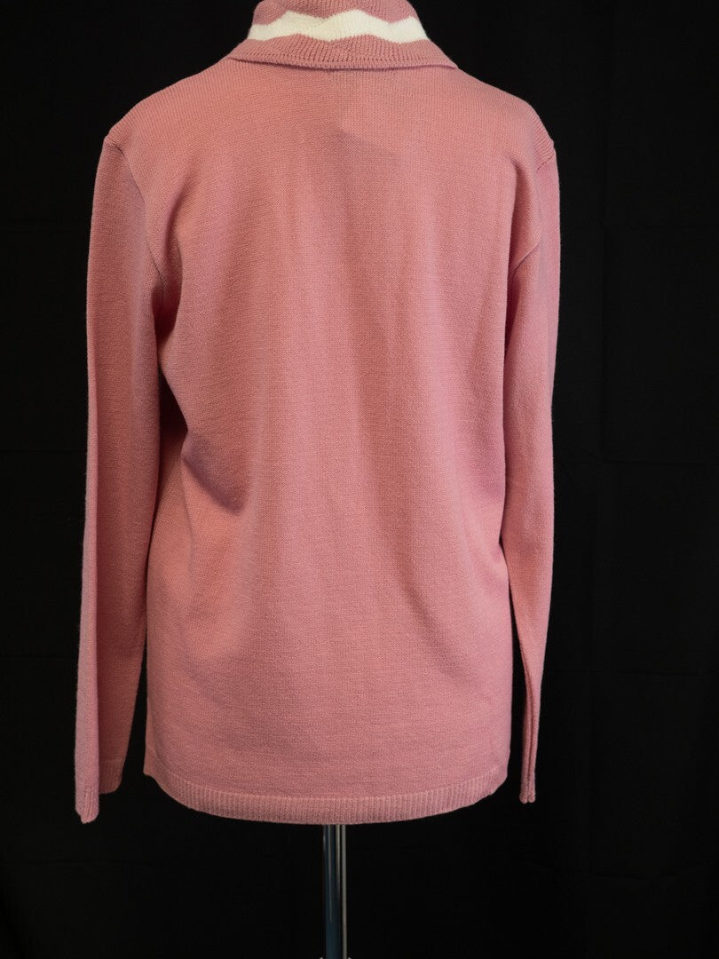 Monique Women's Jumper Pink/White Size M/L NWT