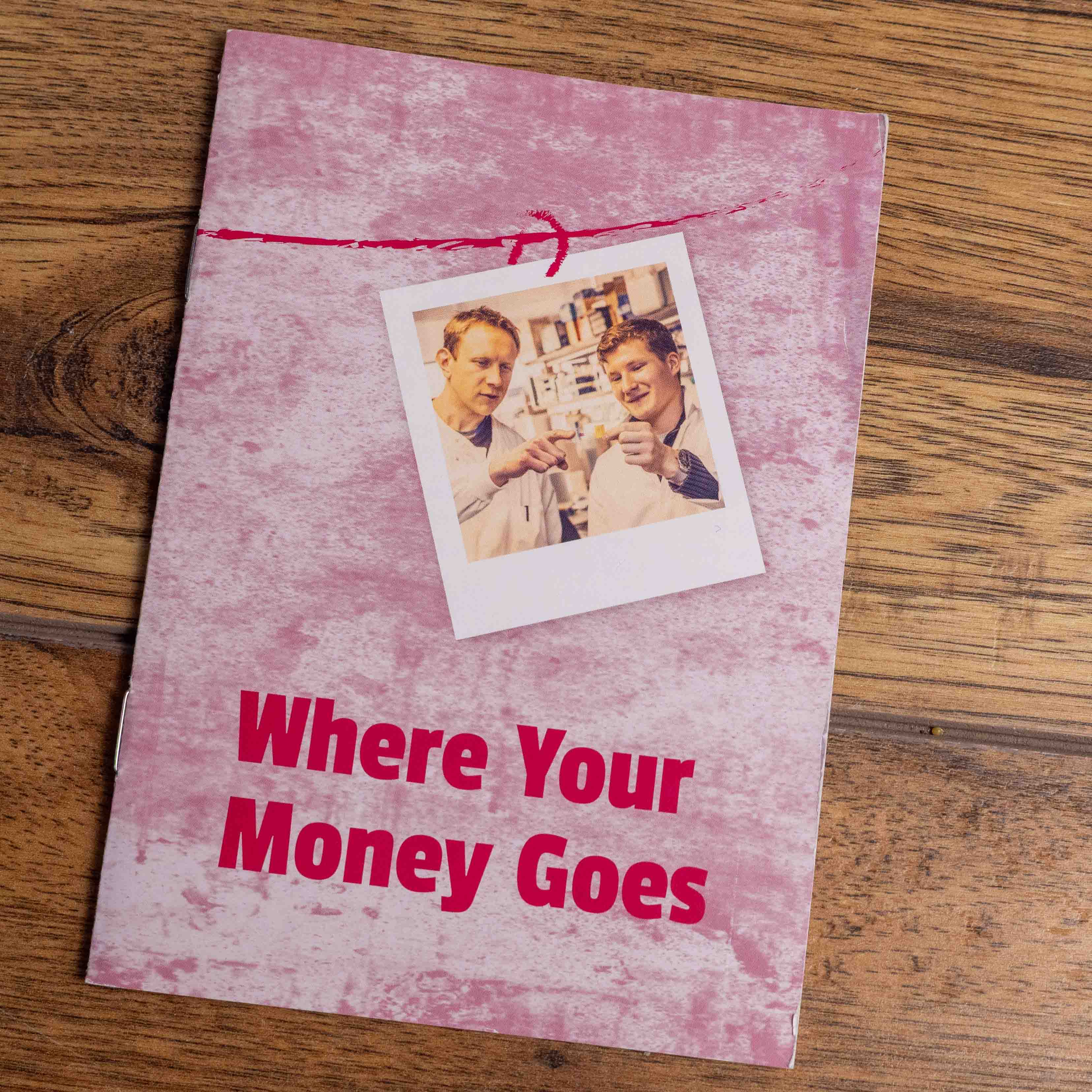 Where your money goes booklet | Digital Download