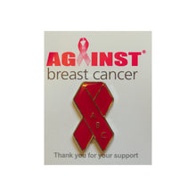 Pink Ribbon Pin Badge