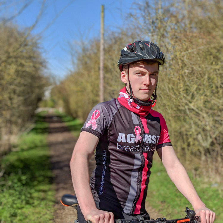 Black Cycling Jersey - Performance Fit
