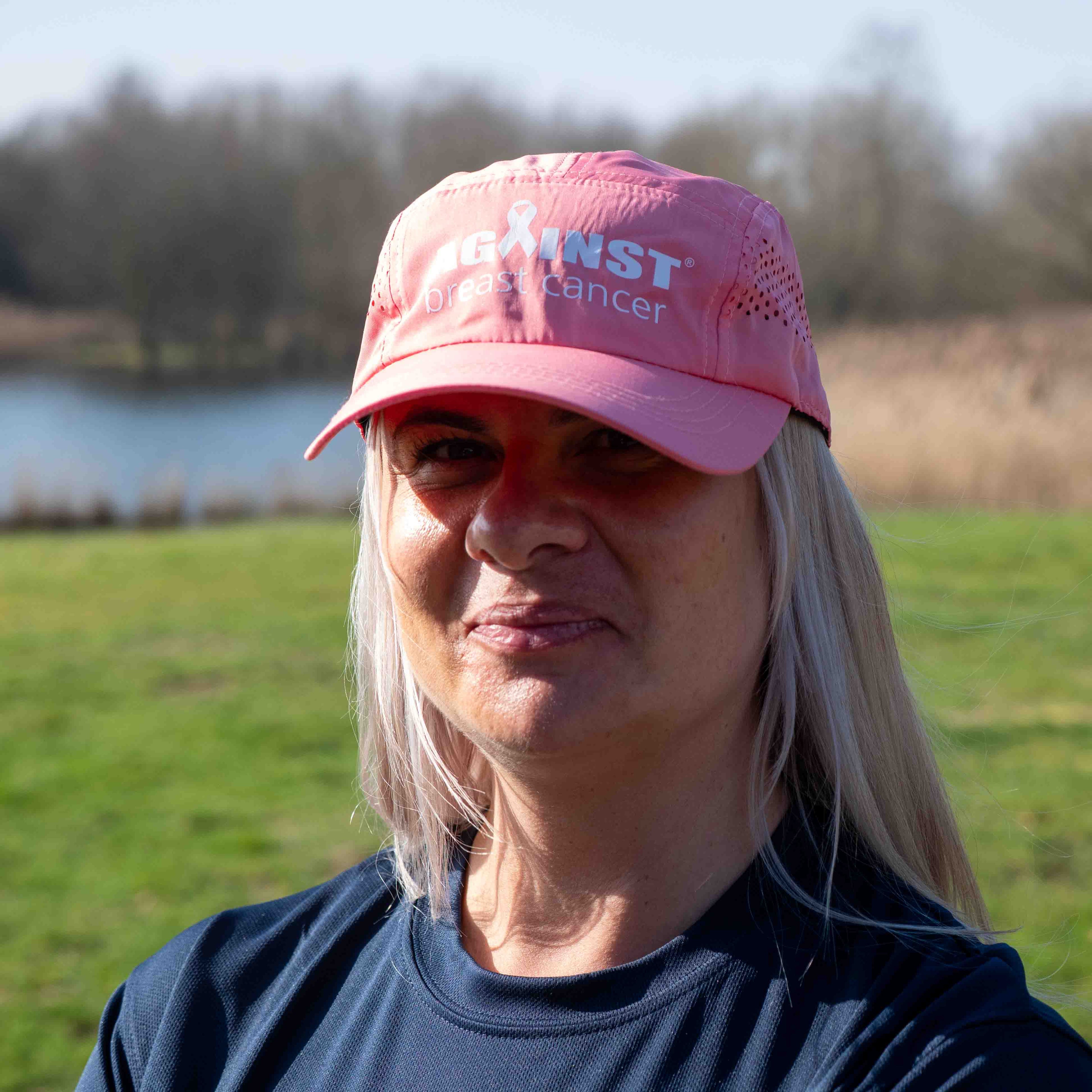 Pink Technical Running Cap