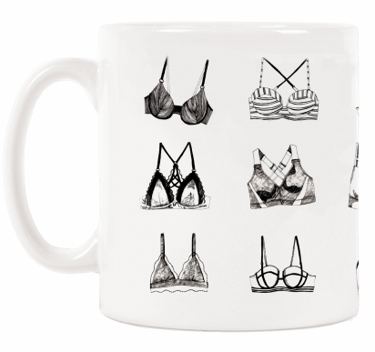 Ceramic Bra Mug