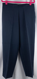 Saria of Manchester Navy Non Patterned Size 20 Trousers New With Tag RRP £17.00