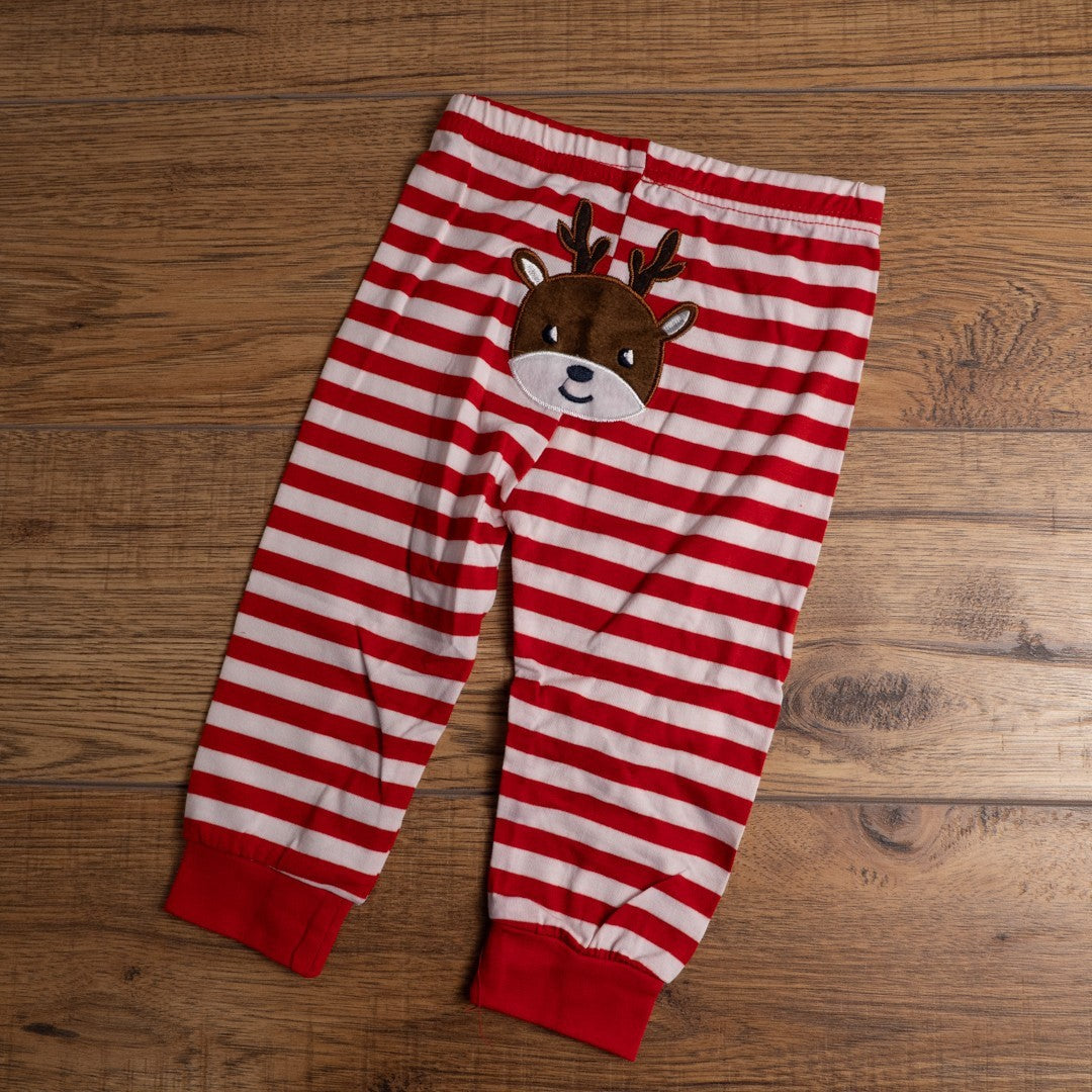 Rorychen Red/White 'My First Christmas' 80cm Babygrow &amp; Trousers Set NWT