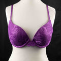 After Eden Bra 38B Purple Balconette  Underwired  Padded  BNWT