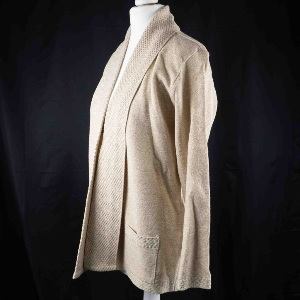 Monique Collection Beige Cardigan Size M/L NWT