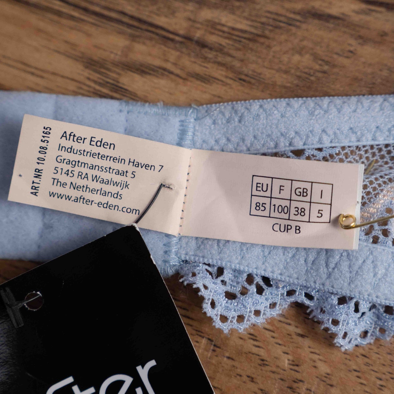 After Eden Blue Floral Padded Wired 38B Bra New With Tag RRP £42.00
