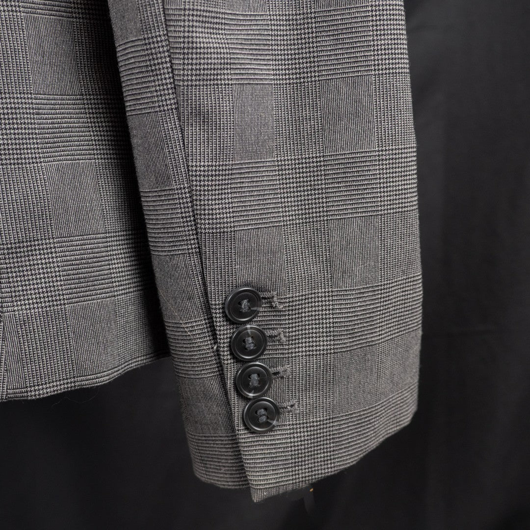 H&amp;M Grey Long Sleeve Size 36 EUR Jacket Pre-Owned