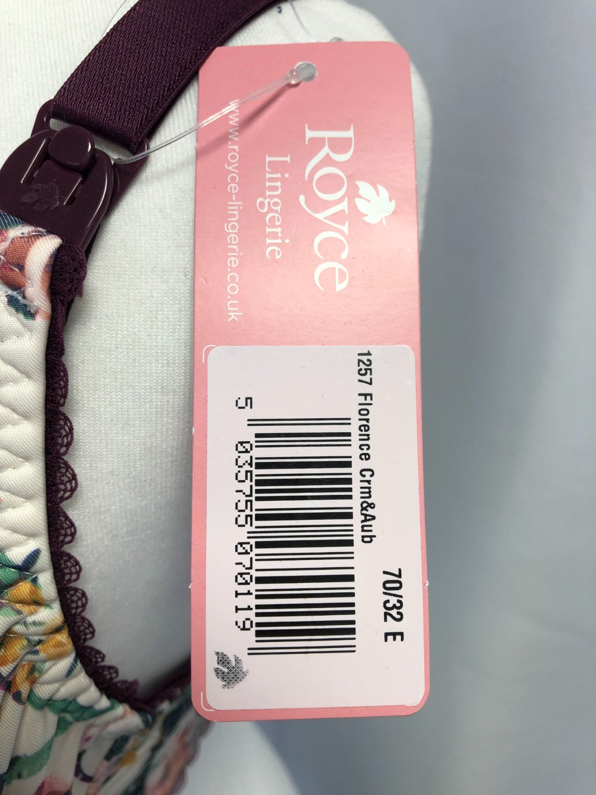 Nursing Bra Royce 32E Floral Non Padded Non Wired BNWT