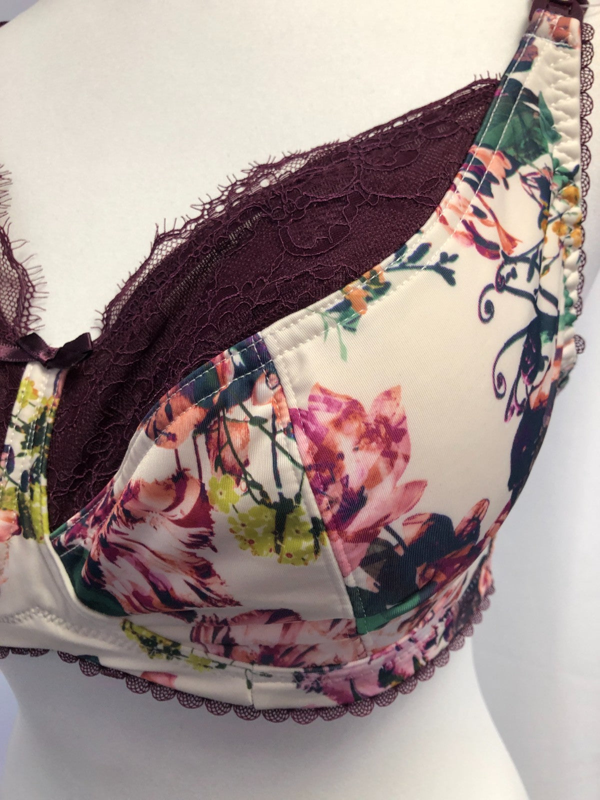 Nursing Bra Royce 32E Floral Non Padded Non Wired BNWT