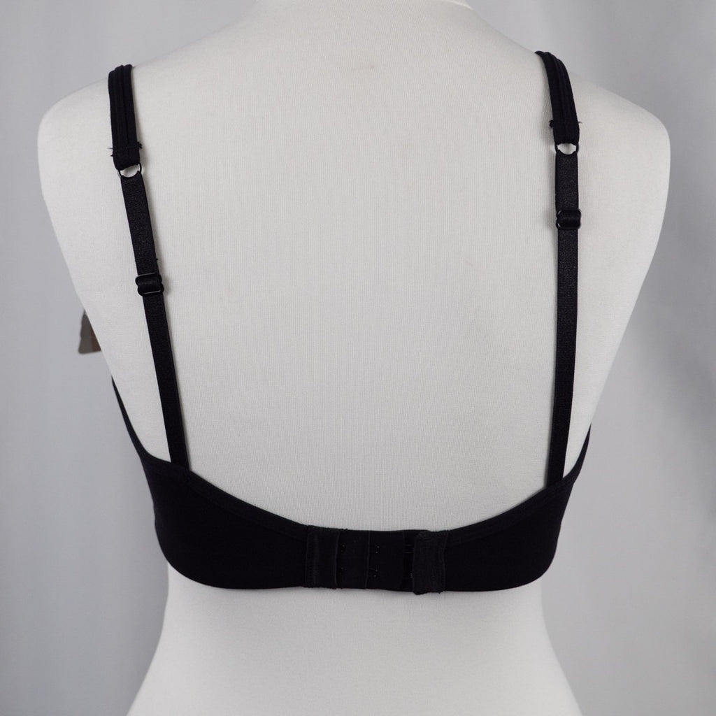 Ambra Black Padded Non Wired 12D Bra New With Tag
