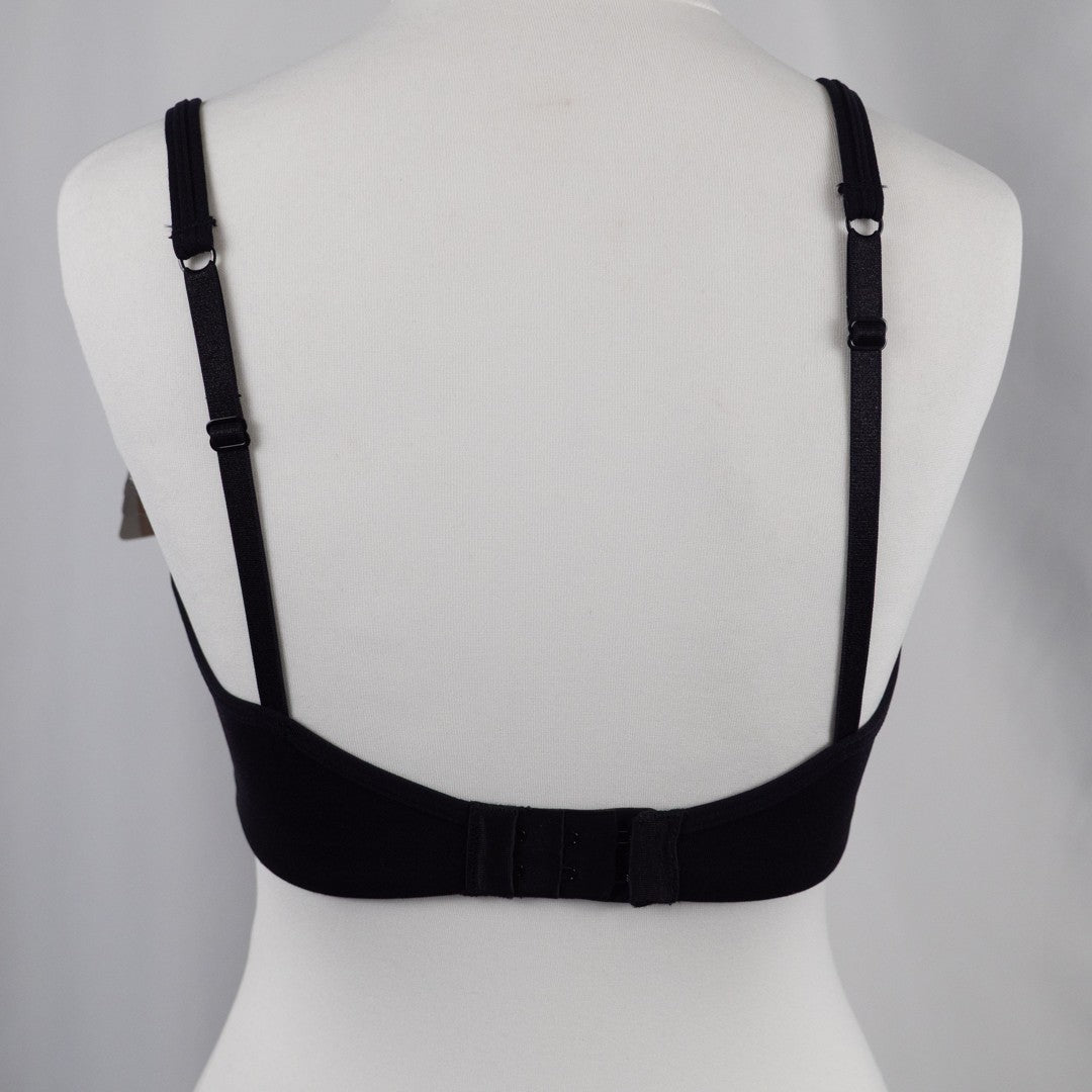 Ambra Black Padded Non Wired 12D Bra New With Tag