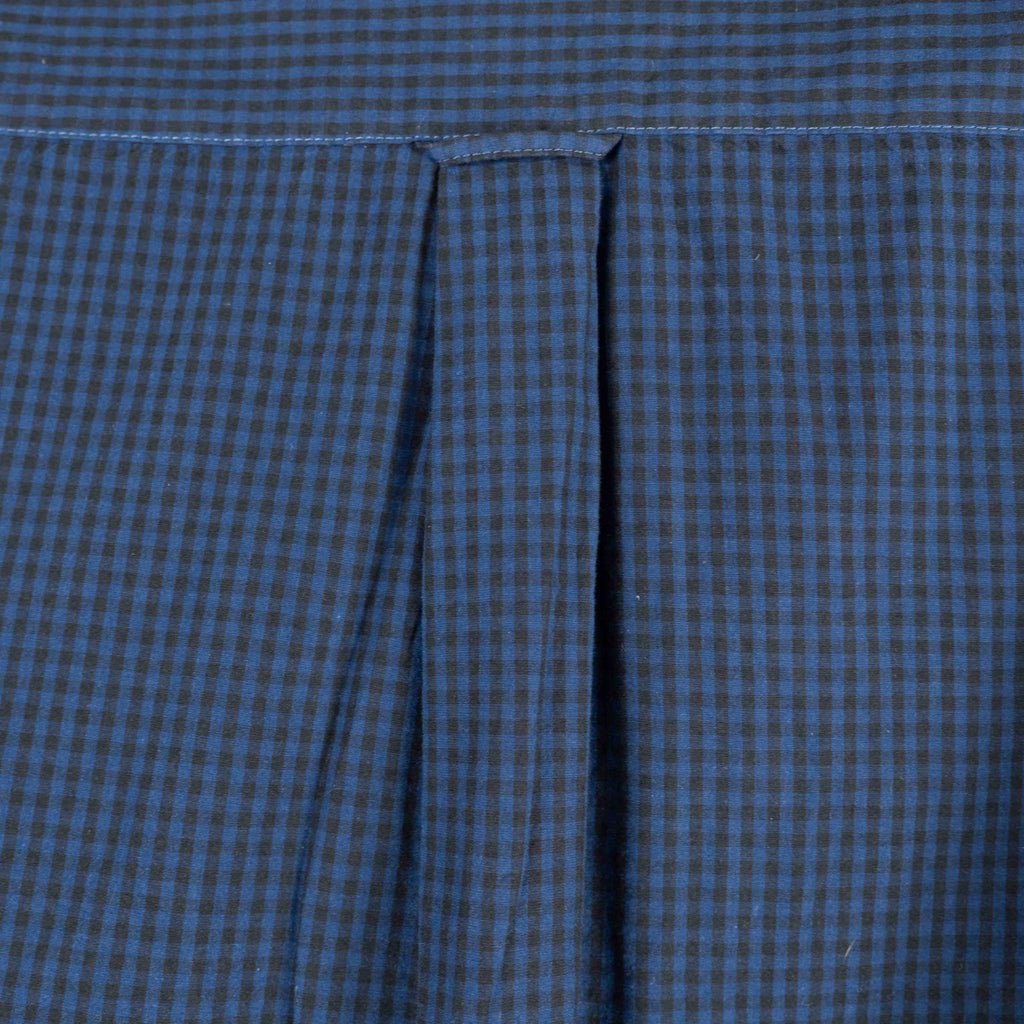 Next Navy Check Long Sleeve Size Large 100% Cotton Shirt Pre-Owned