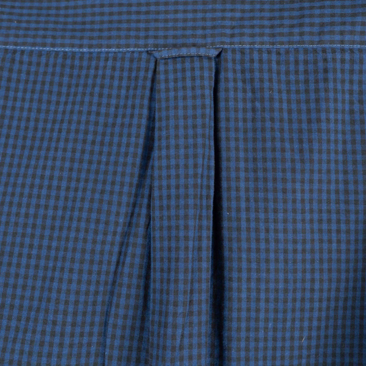 Next Navy Check Long Sleeve Size Large 100% Cotton Shirt Pre-Owned