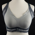 Grey Padded Non Wired No Patterned Prosthetic 5XL Bra New In Packaging