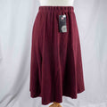 Monique Collection Wine Red M/L Skirt New With Tag