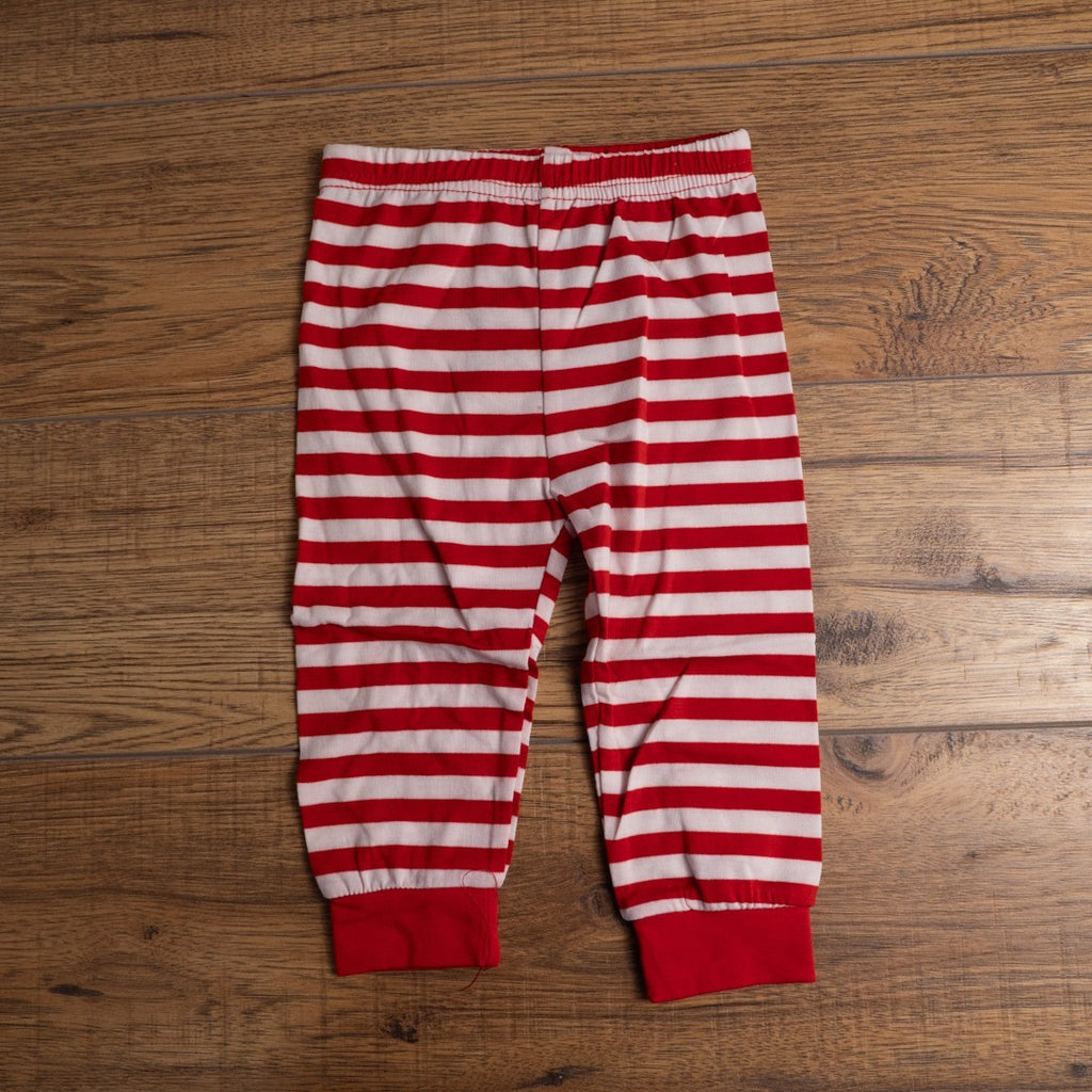 Rorychen Red/White 'My First Christmas' 80cm Babygrow &amp; Trousers Set NWT