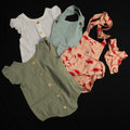 4 x 100cm Babygrows New In Packaging