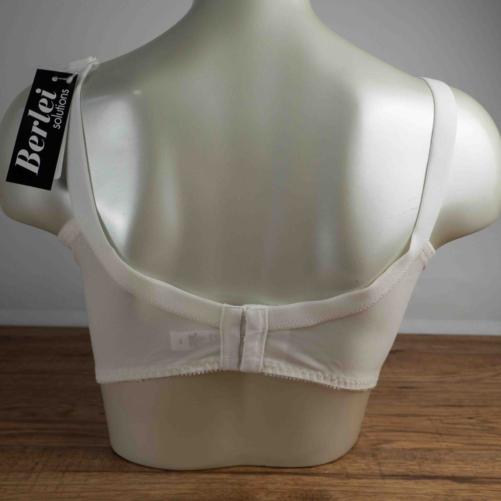 Berlei Solutions White Floral Non Padded Side Wired 42C Bra New In Box