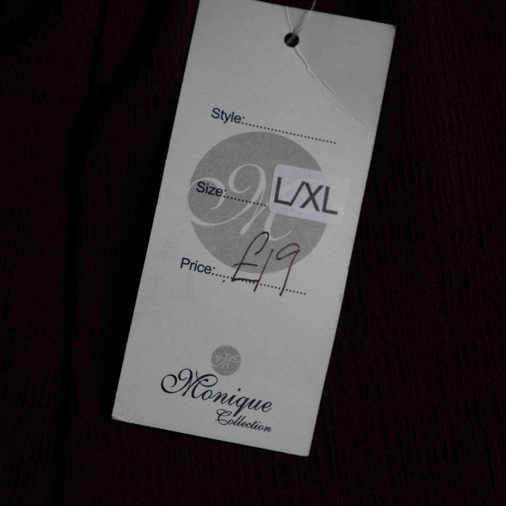Monique Collection Dark Red L/XL Skirt New With Tag RRP £19.00