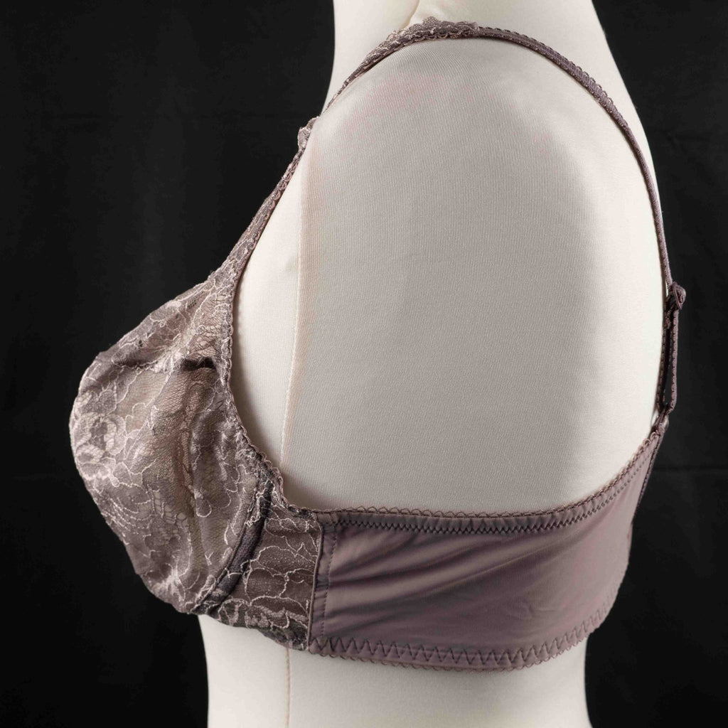 Pretty Secrets Ella Plum Floral Non Padded Non Wired 42B Bra New In Packaging