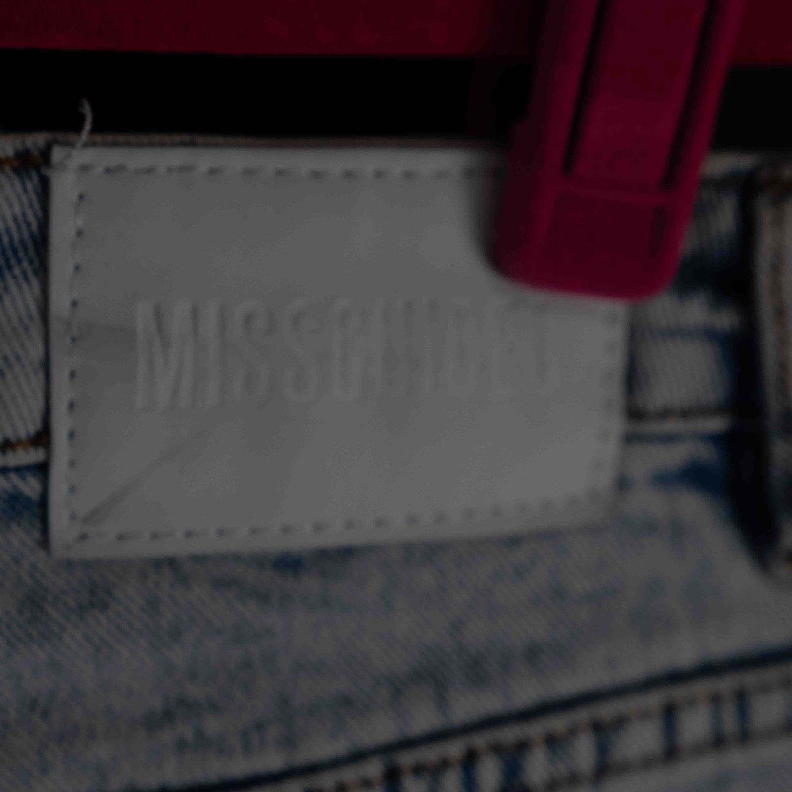 Missguided Riot Blue High Rise 8R Jeans Pre-Owned