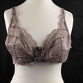 Pretty Secrets Ella Plum Floral Non Padded Non Wired 42B Bra New In Packaging