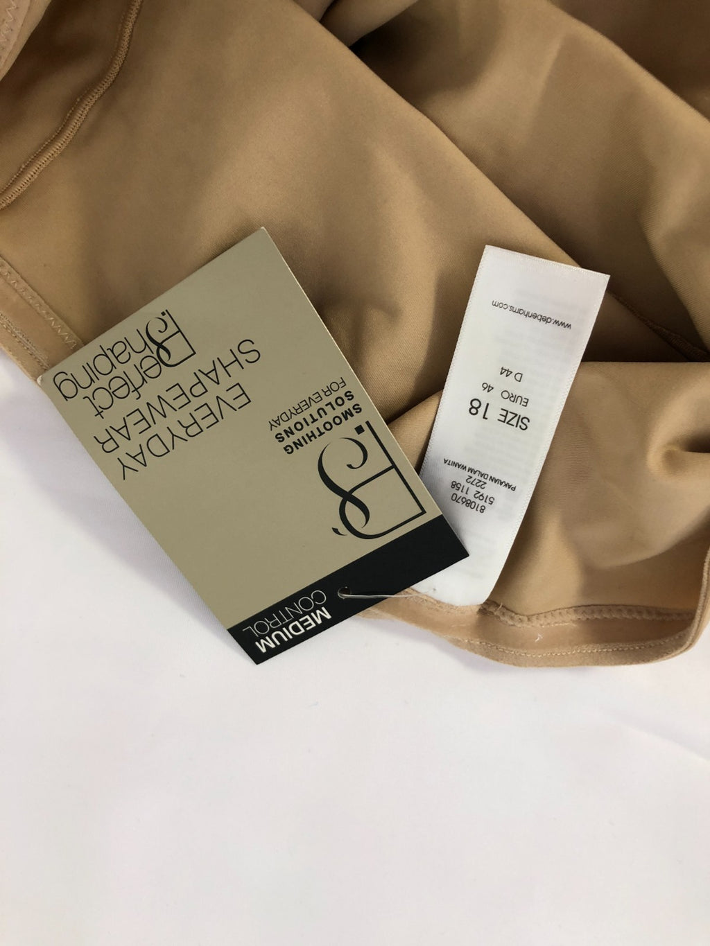 Medium Control Smoothing Solutions Natural Beige Size 18 Knickers