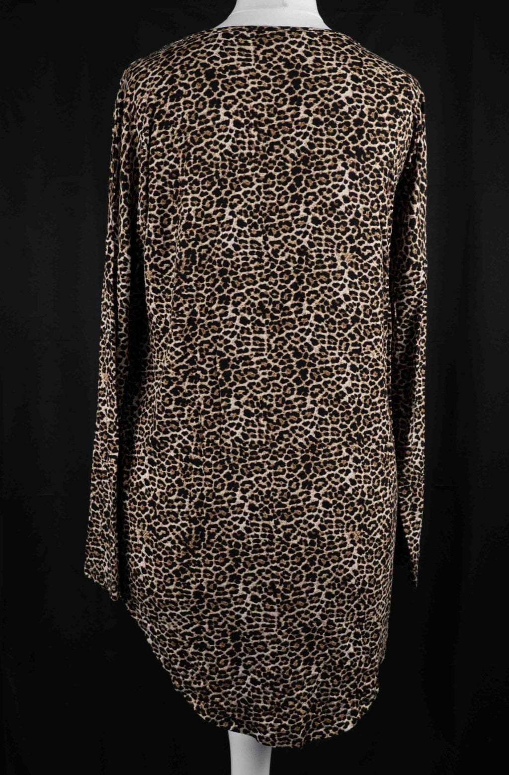 Papaya Leopard Print Long Sleeve S Top Pre-Owned