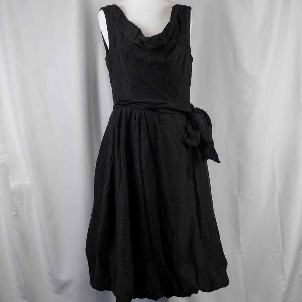 Monsoon Black Sleeveless 10 Dress Pre-Owned