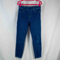 Next Blue Elasticated Waistband 12 Skinny Jeggings Pre-Owned