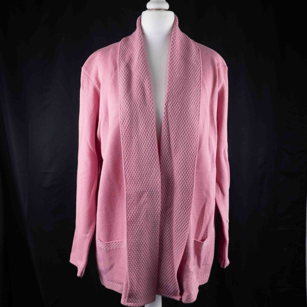 Monique Pink Cardigan Size L/XL NWT