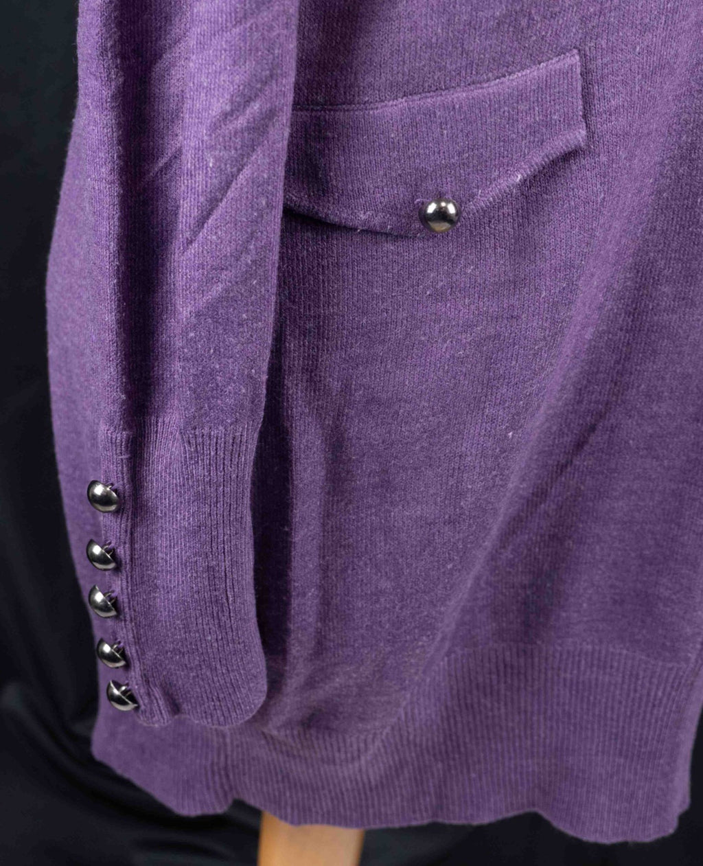 Wallis Purple Long Sleeve Large Dress Pre-Owned