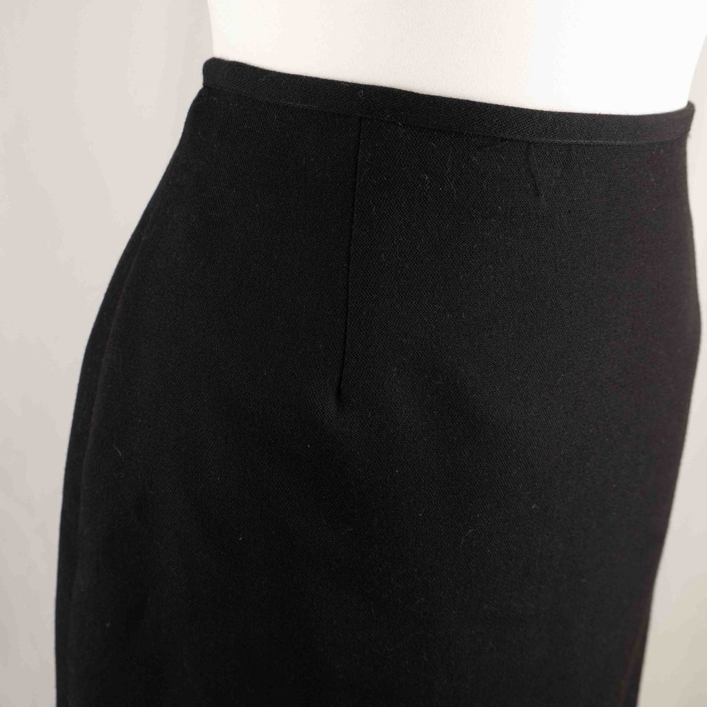 M&amp;S Black Size 12 Skirt Pre-Owned