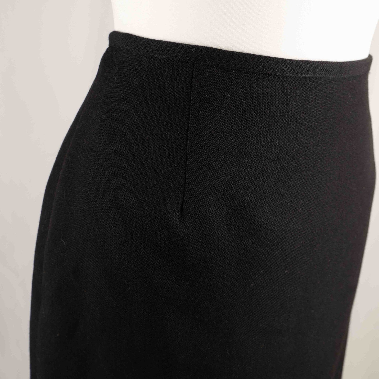 M&amp;S Black Size 12 Skirt Pre-Owned