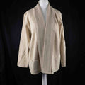 Monique Collection Beige Cardigan Size M/L NWT