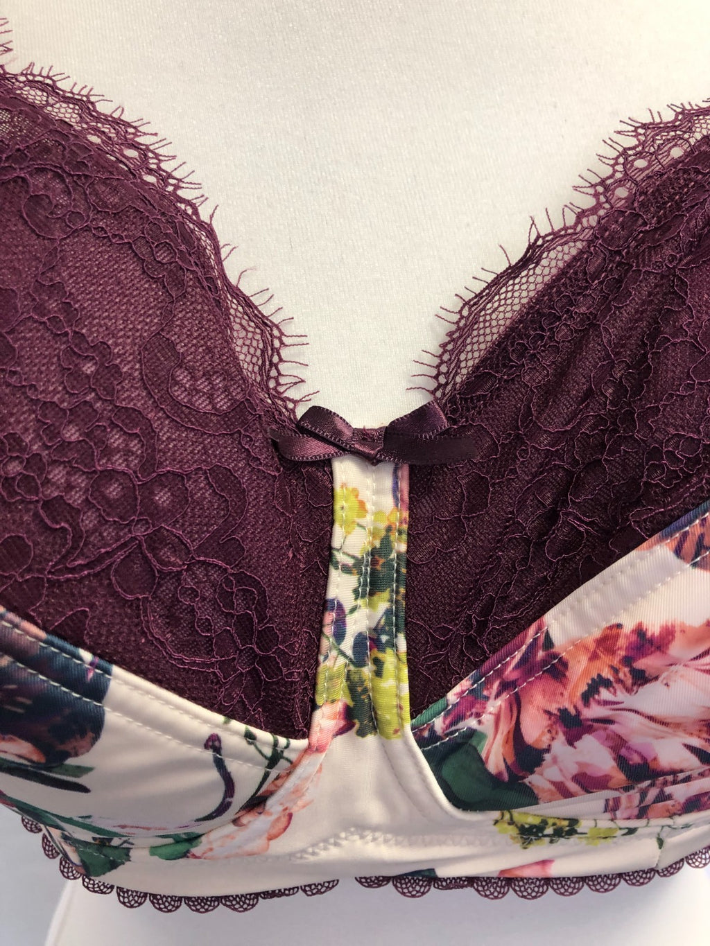 Nursing Bra Royce 32E Floral Non Padded Non Wired BNWT