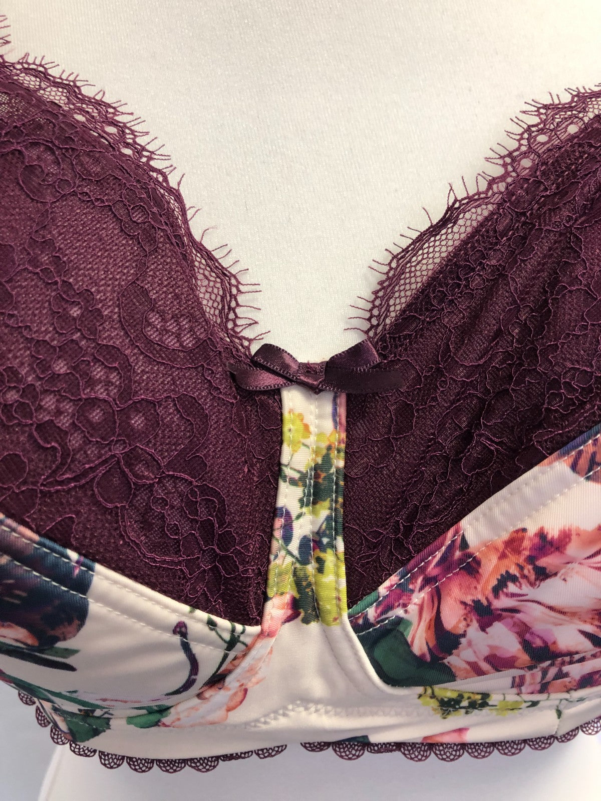Nursing Bra Royce 32E Floral Non Padded Non Wired BNWT