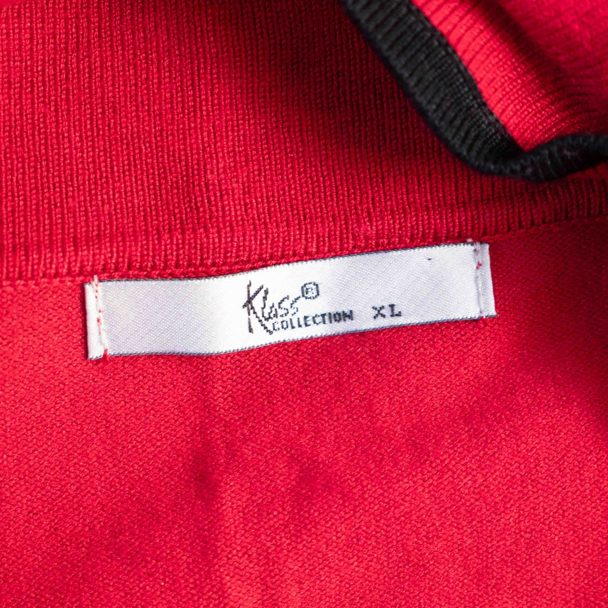 Klass Collection Red Long Sleeve Size XL Top Pre-Owned