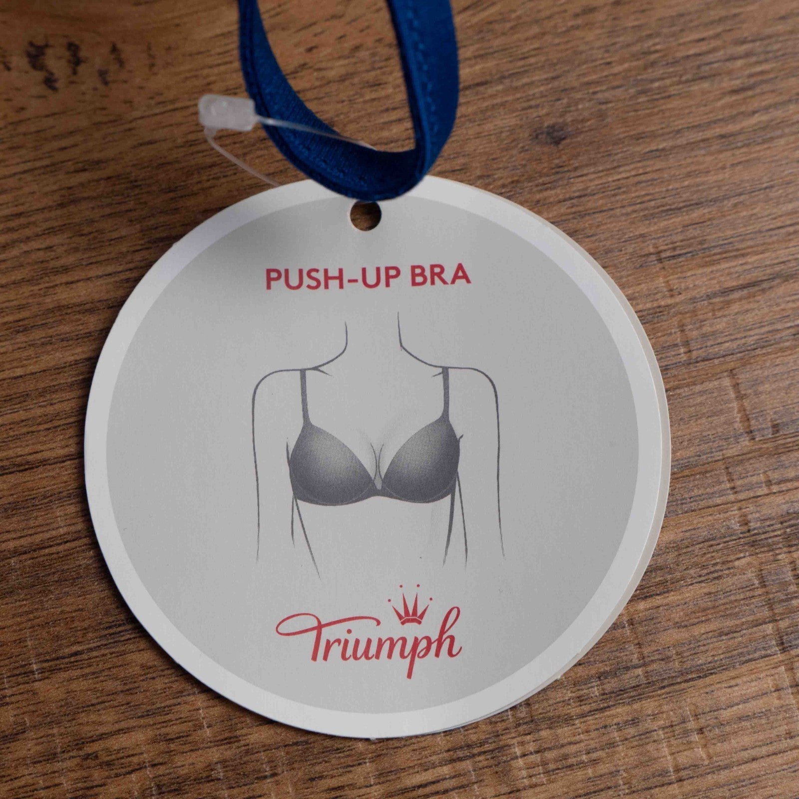 Triumph Blue Balconette Bra 32D Underwired Non Padded  BNWT