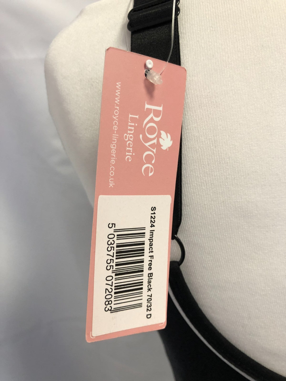Bra Royce Sports Bra 32D  Non Padded BNWT