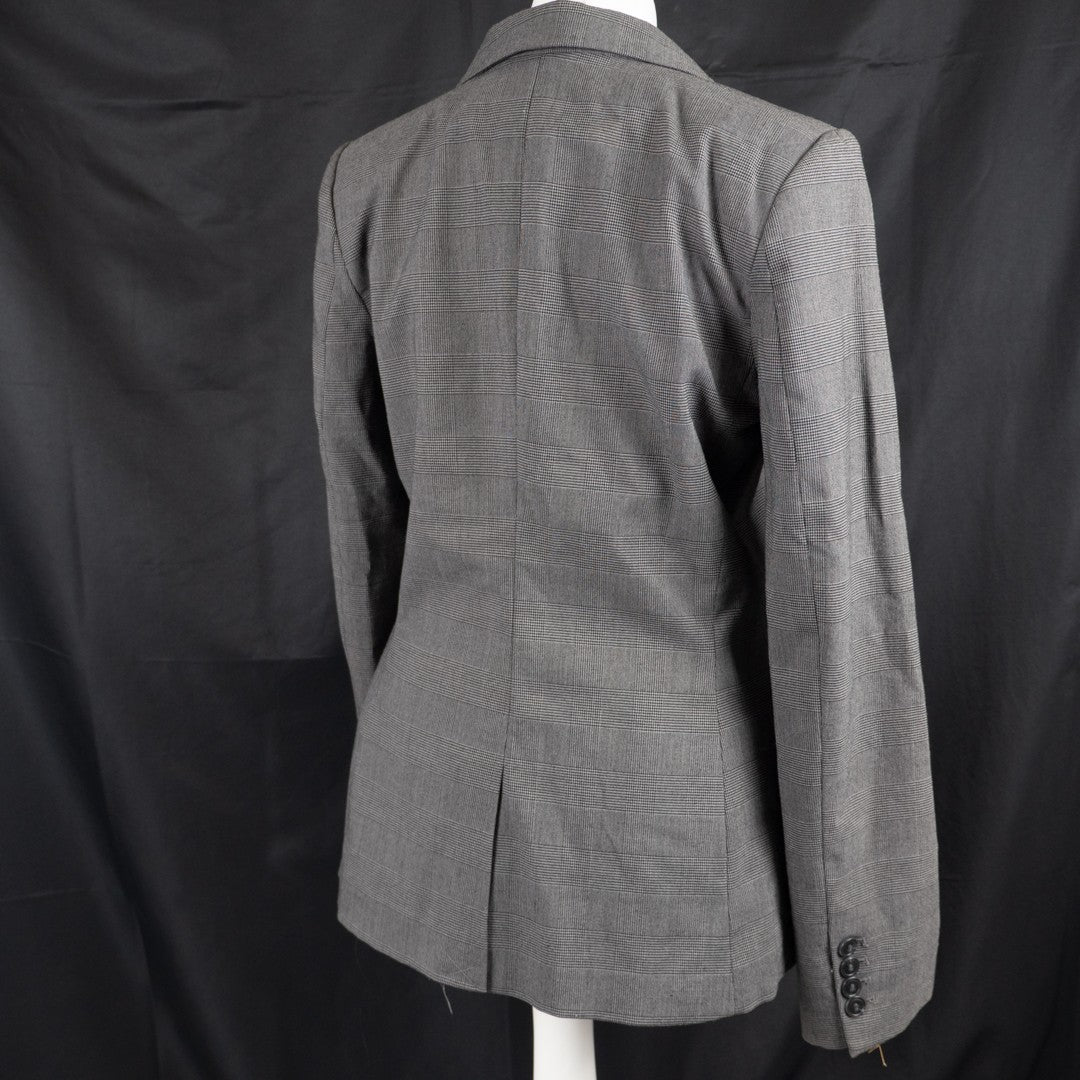 H&amp;M Grey Long Sleeve Size 36 EUR Jacket Pre-Owned