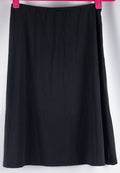 Gaspe Black Non Patterned Size 10/12 Half Slip New With Tag RRP £20.00