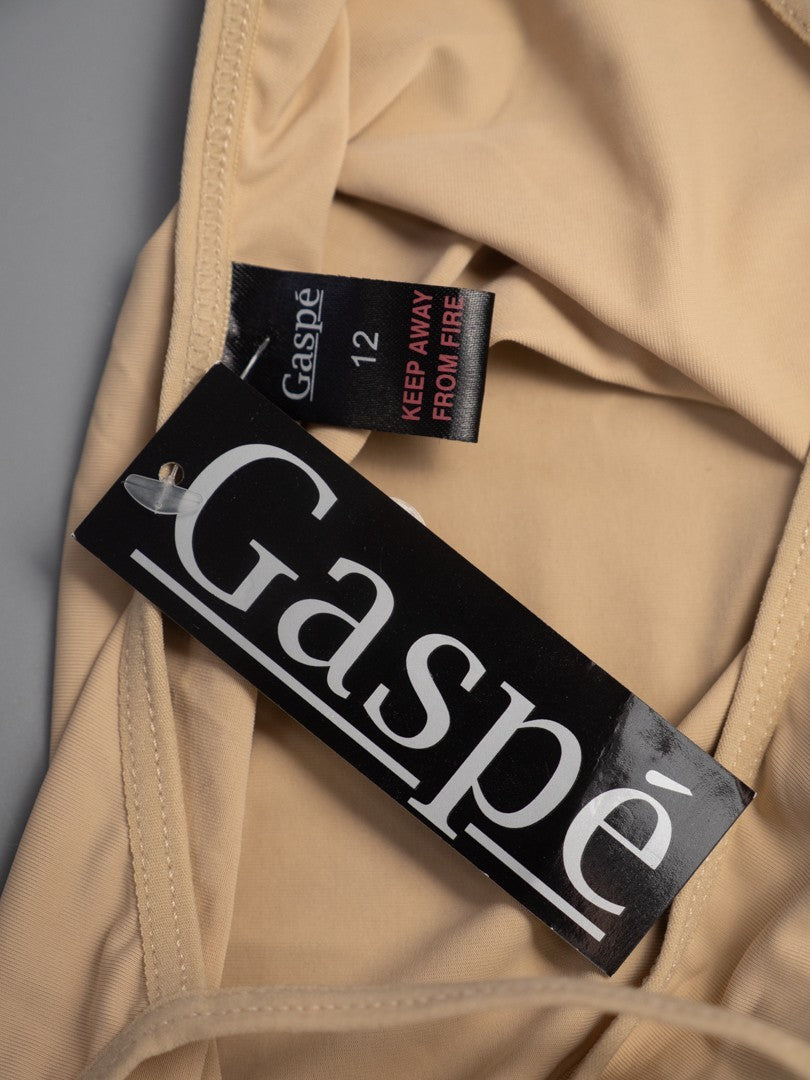 Gaspe Brown Non Patterned Size 12 Vest New With Tag RRP £14.00