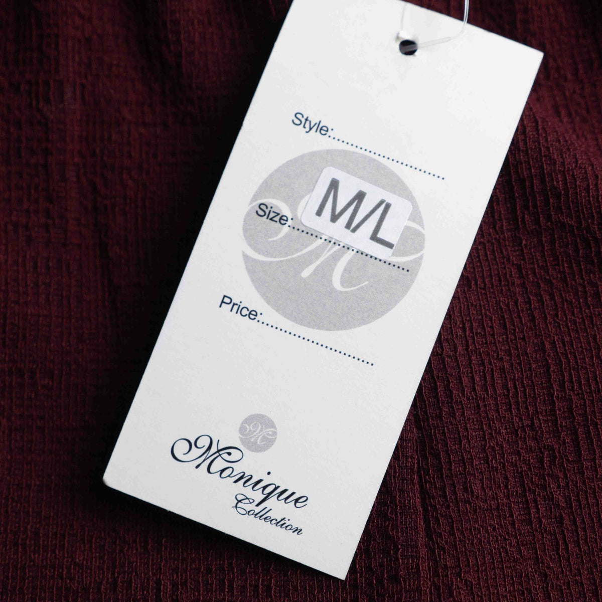 Monique Collection Wine Red M/L Skirt New With Tag