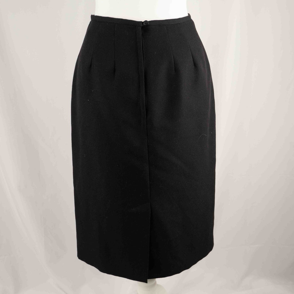 M&amp;S Black Size 12 Skirt Pre-Owned