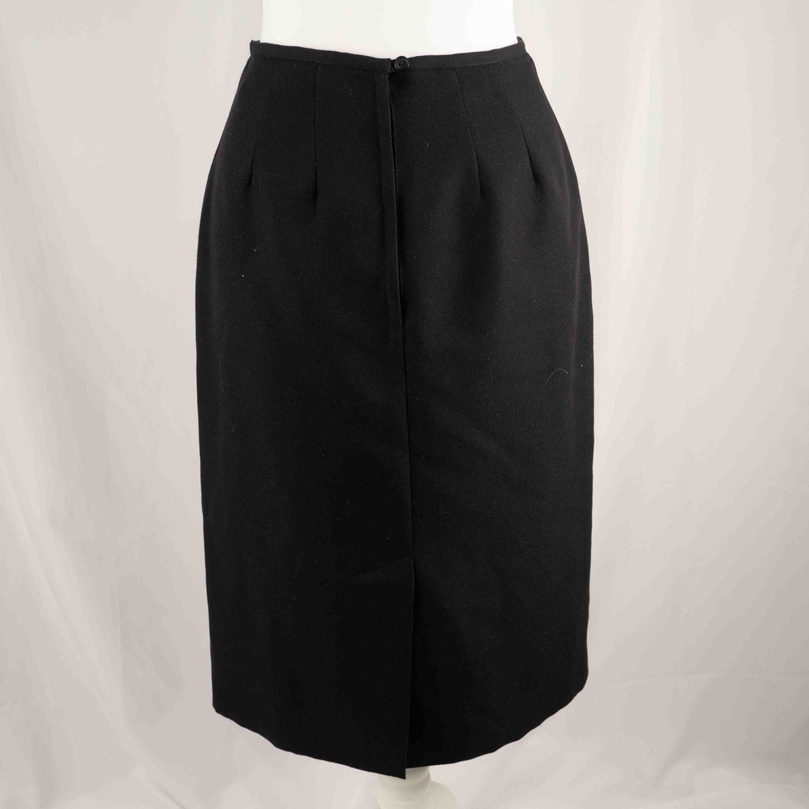 M&amp;S Black Size 12 Skirt Pre-Owned