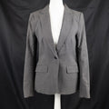 H&amp;M Grey Long Sleeve Size 36 EUR Jacket Pre-Owned